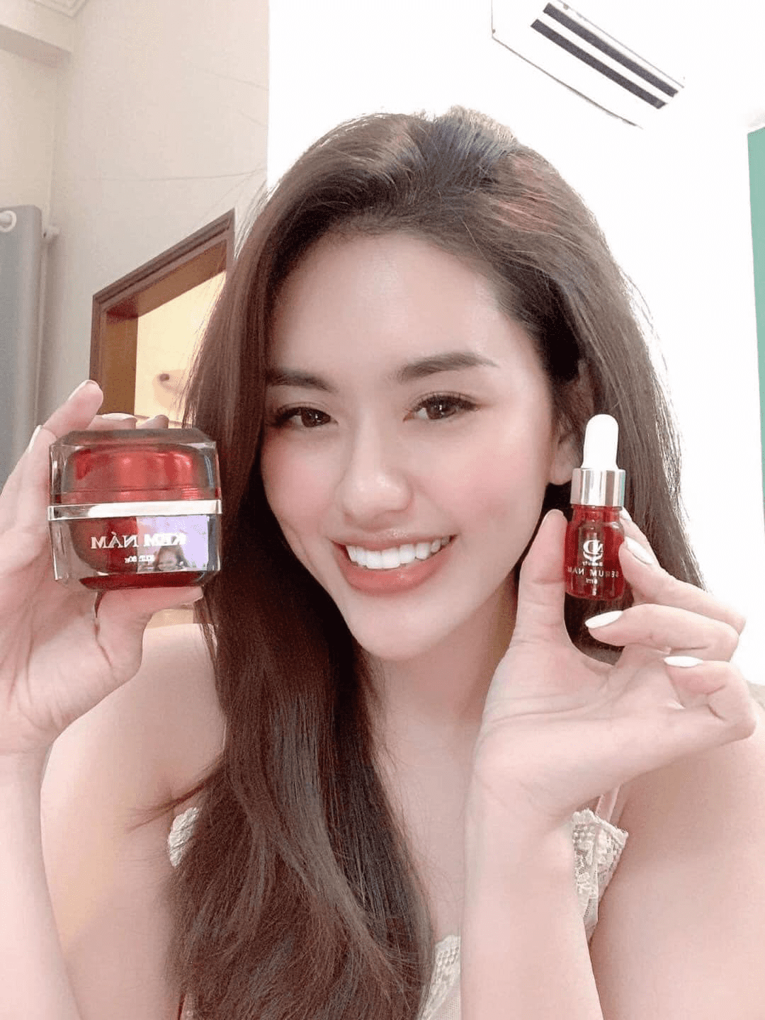 Combo Melasma kem nám và serum trị nám MD Beauty chính hãng