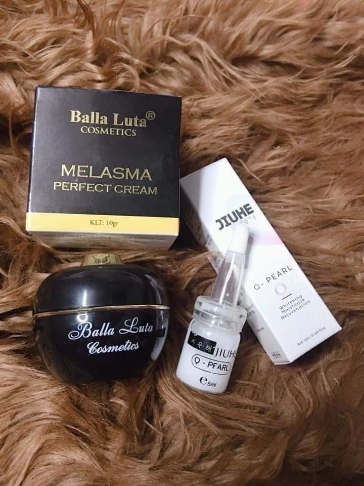 Combo Cao Nám Balla Luta kết hợp Jiuhe mờ thâm nám Chính hãng