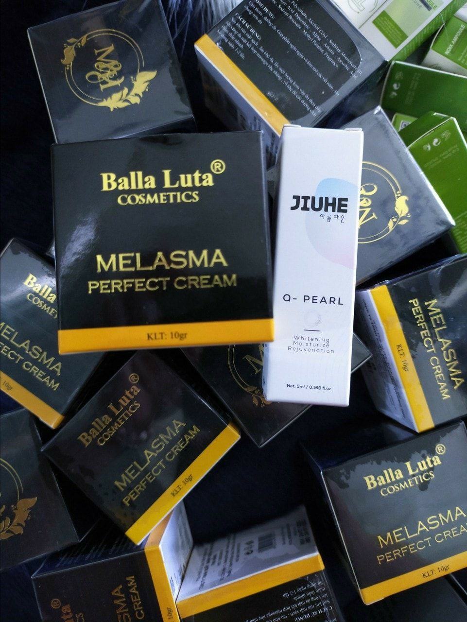 Combo Cao Nám Balla Luta kết hợp Jiuhe mờ thâm nám Chính hãng