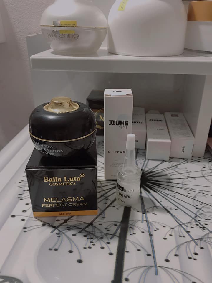 Combo Cao Nám Balla Luta kết hợp Jiuhe mờ thâm nám Chính hãng