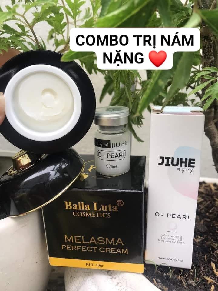 Combo Cao Nám Balla Luta kết hợp Jiuhe mờ thâm nám Chính hãng