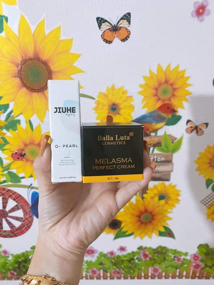 Combo Cao Nám Balla Luta kết hợp Jiuhe mờ thâm nám Chính hãng