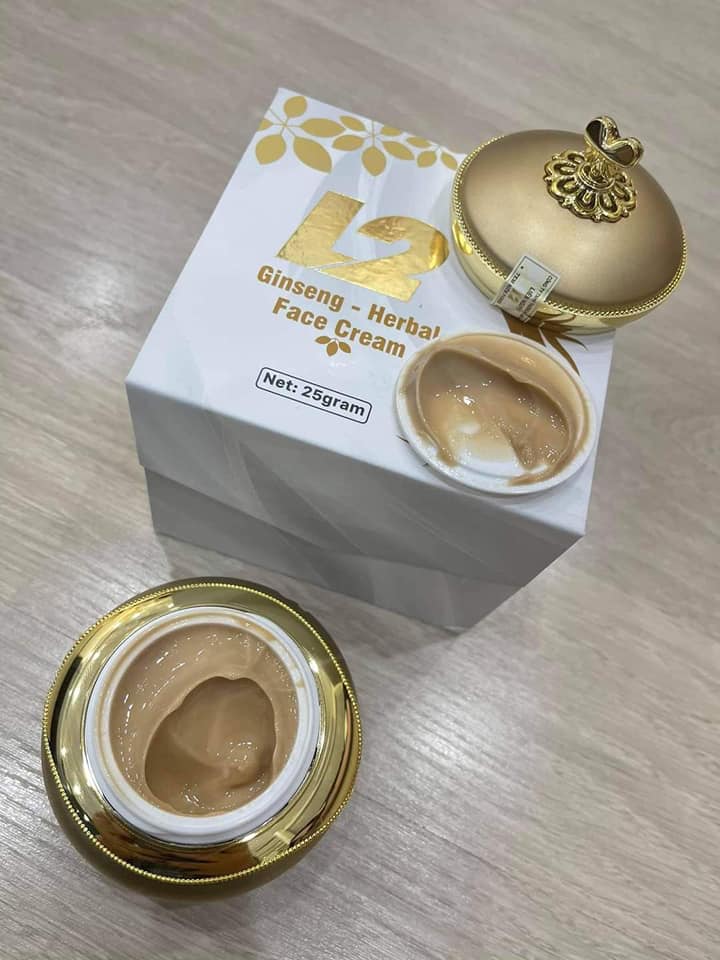 Kem tái tạo da thảo dược L2 hủ vàng hàng chính hãng