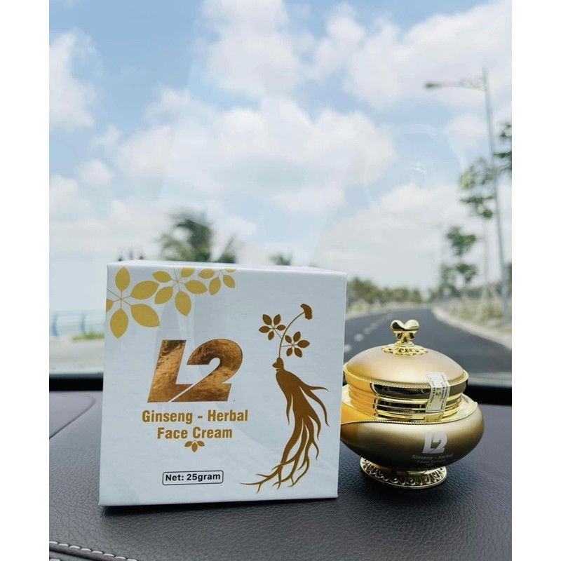 Kem tái tạo da thảo dược L2 hủ vàng hàng chính hãng