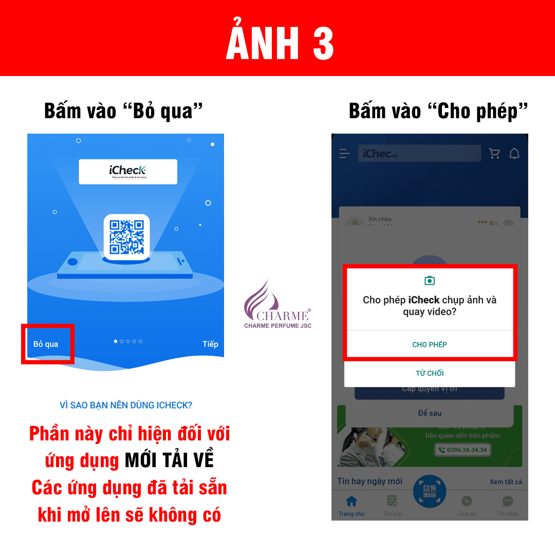 Cách check hàng chính hãng bằng mã vạch