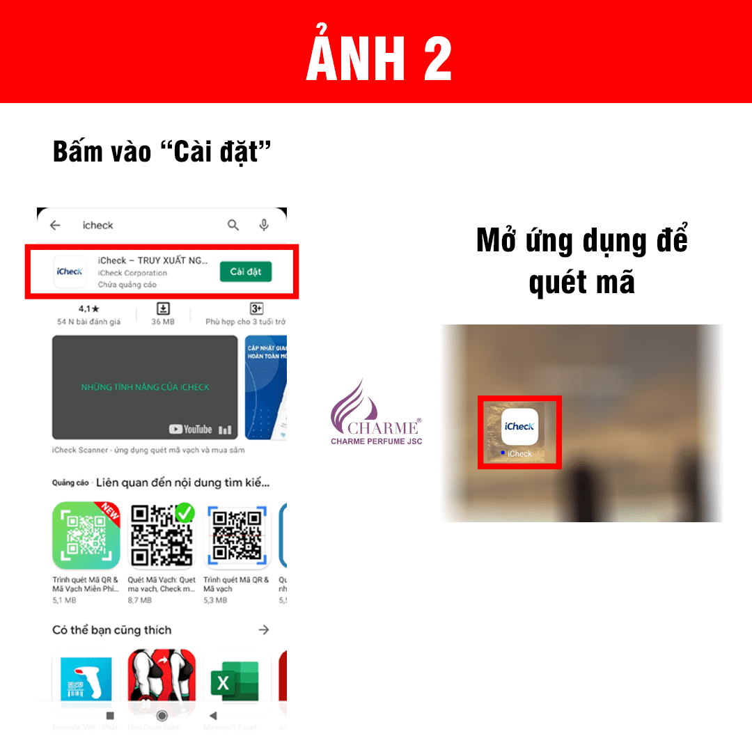 Cách check hàng chính hãng bằng mã vạch