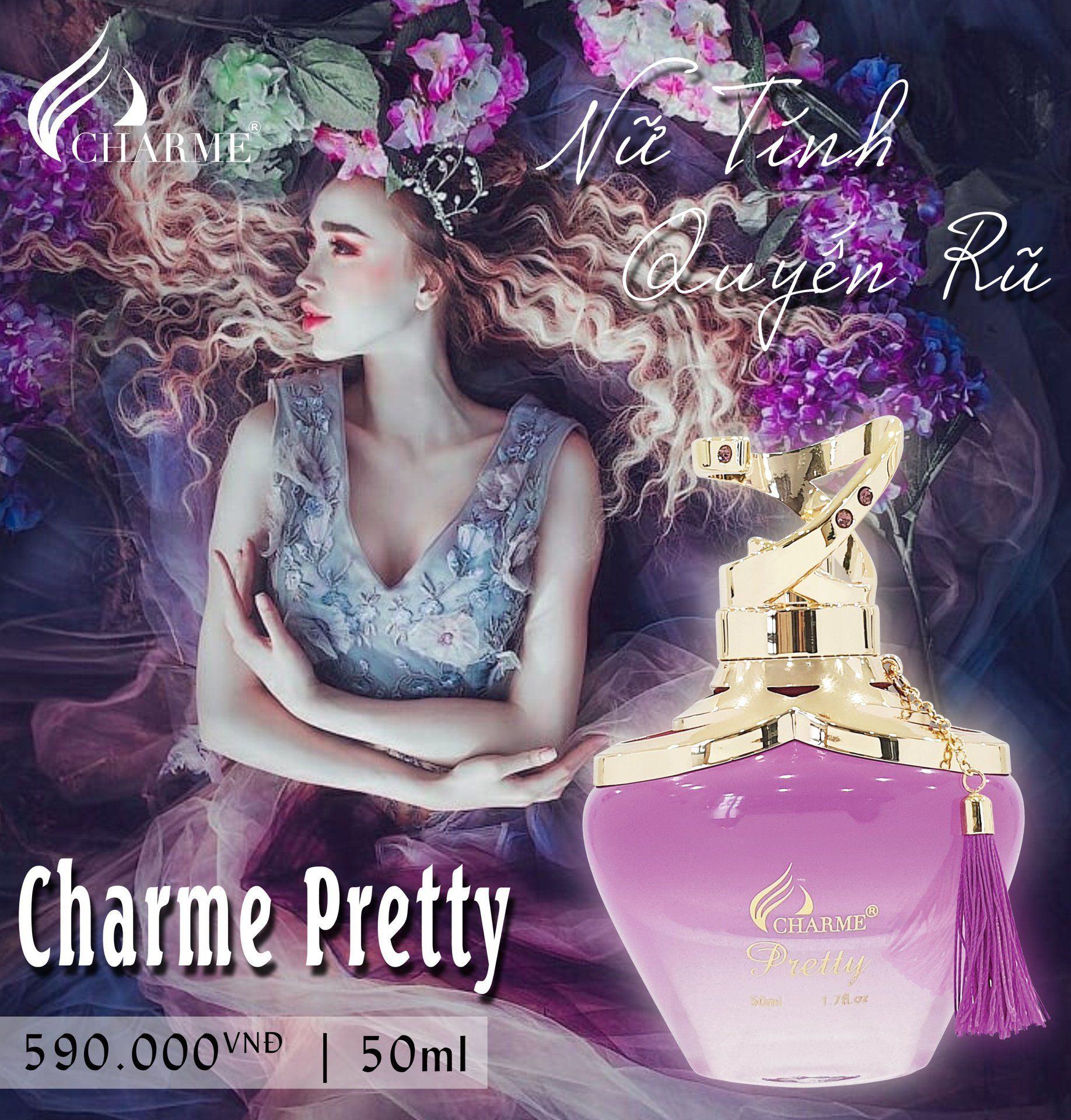 Bộ sưu tập nước hoa nữ Charme Minh luân