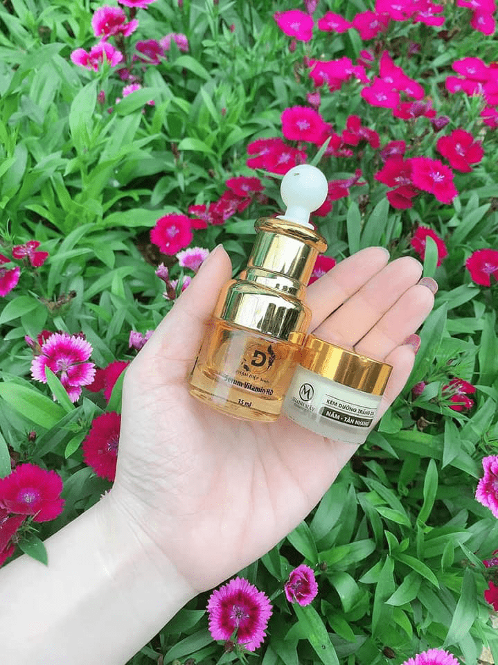 Combo Serum HD kết hợp kem Face Mây