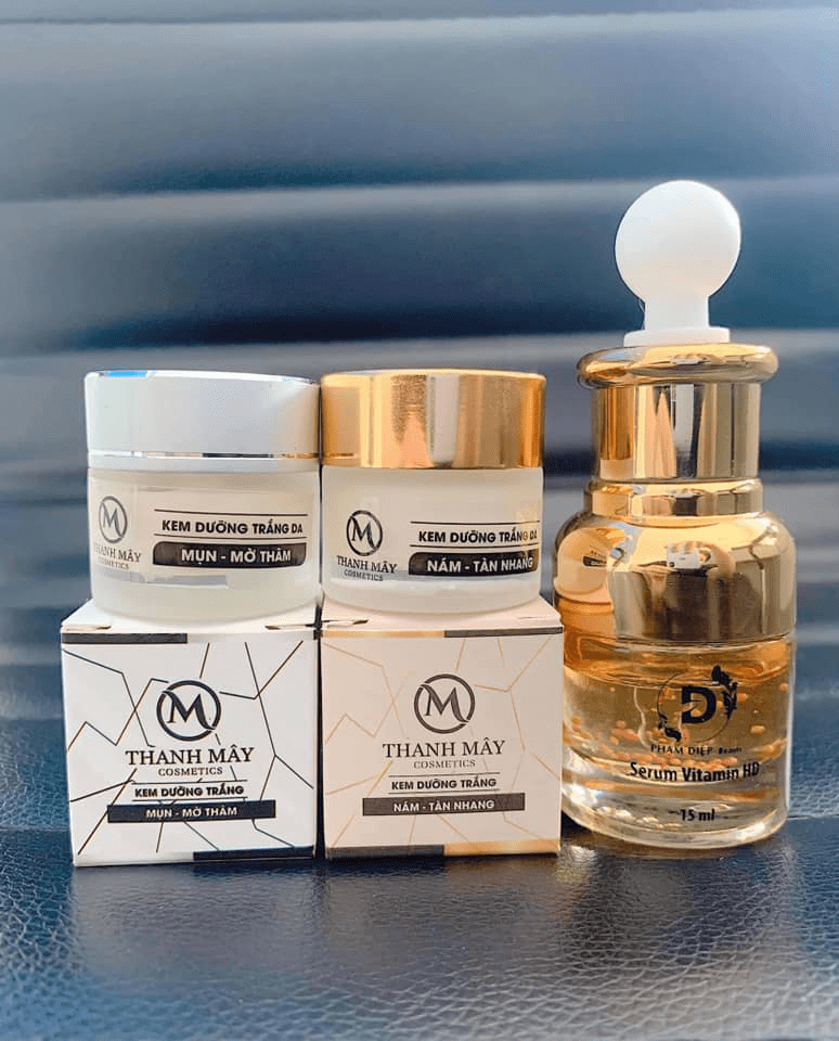 Combo Serum HD kết hợp kem Face Mây
