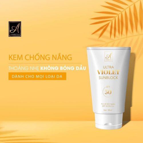 Kem chống nắng A Cosmetics chính hãng