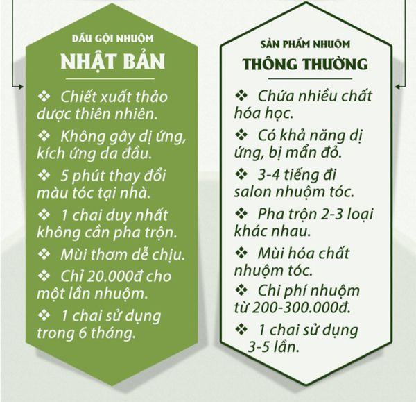 Dầu gội phủ bạc Bi Bop chính hãng