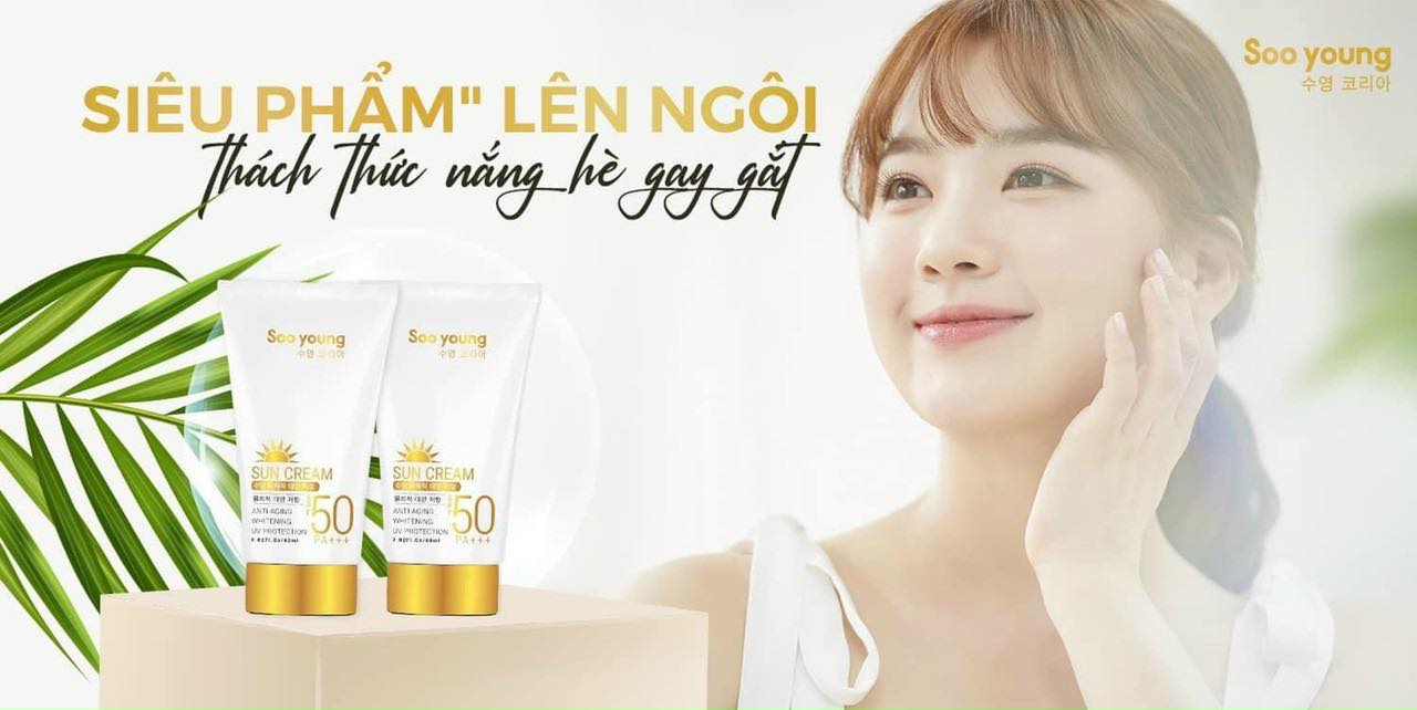 "Siêu phẩm" kem chống nắng Soo Young lên ngôi - thách thức nắng hè gay gắt