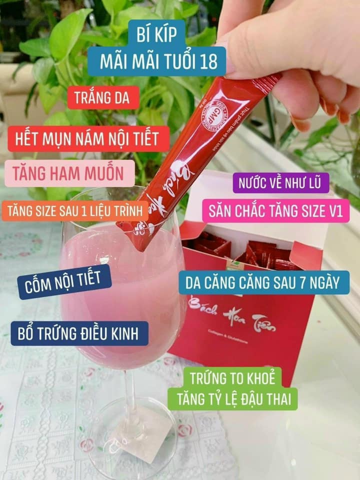❌ Khổ sở vì đau bụng trong ngày đèn đỏ và đã có  Bách Hoa Tiên Las Beauty ❌