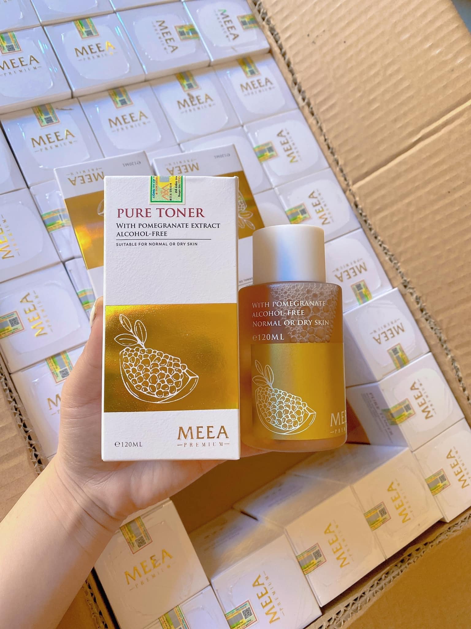 Toner Lựu đỏ Pure MeeA Organic chính hãng