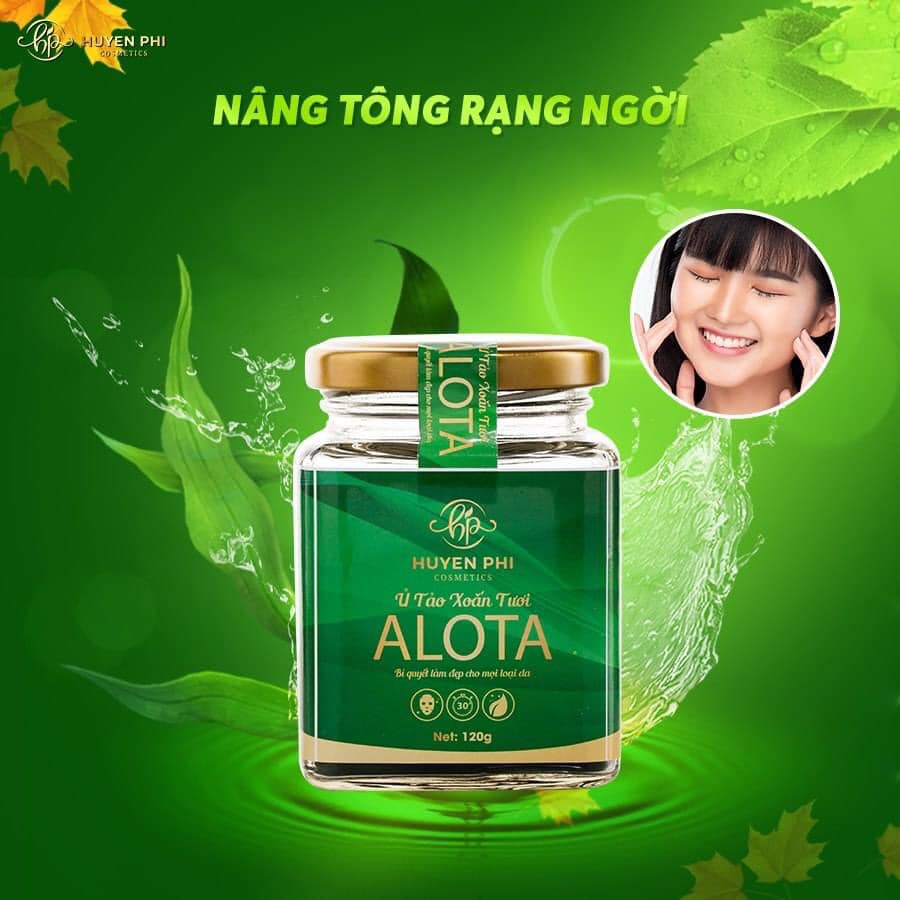 Relax cuối tuần với mặt nạ từ tảo biển nguyên chất ALOTA Huyền Phi Cosmetics