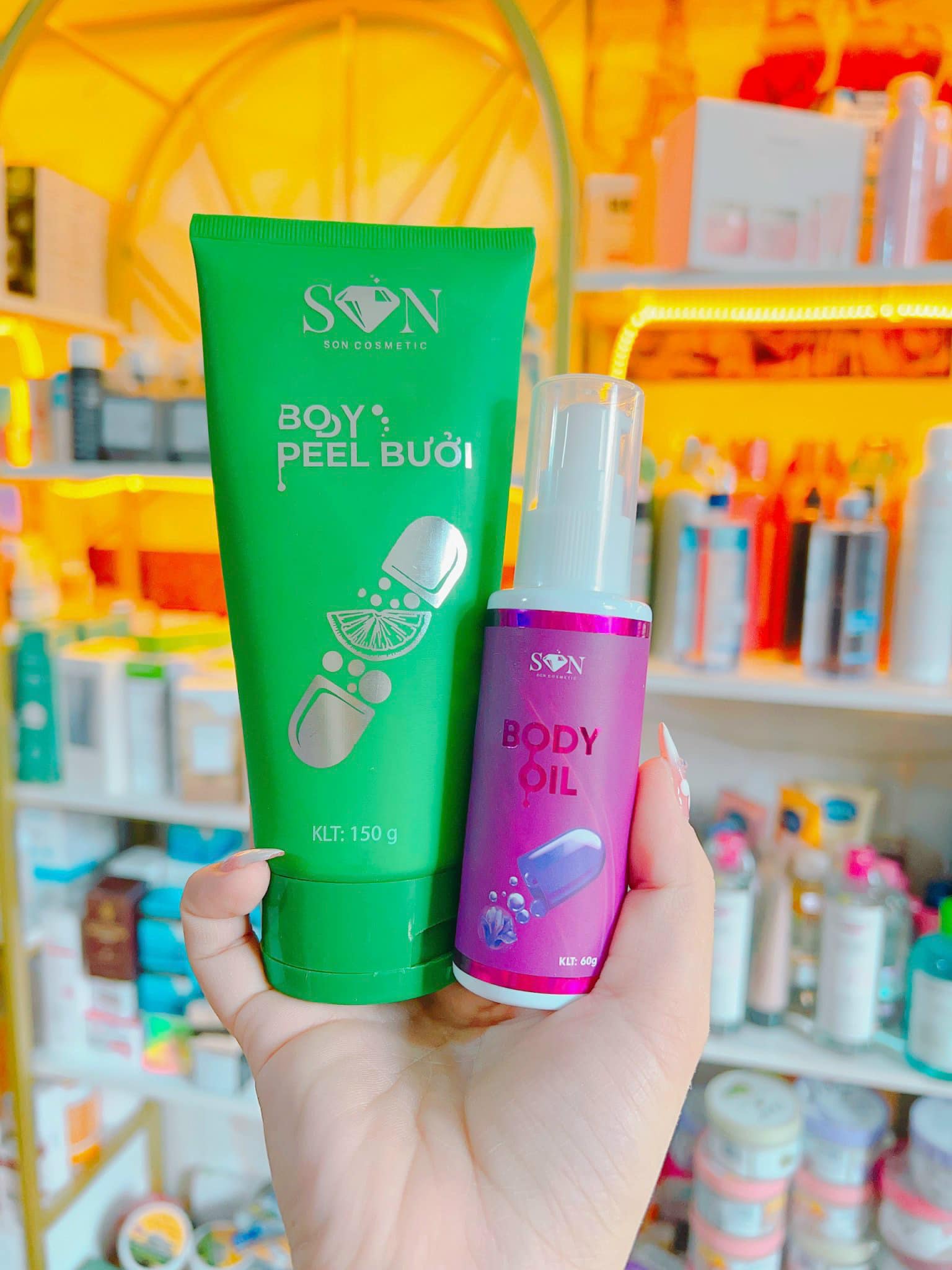 Body Peel Bưởi SON Peel được nách