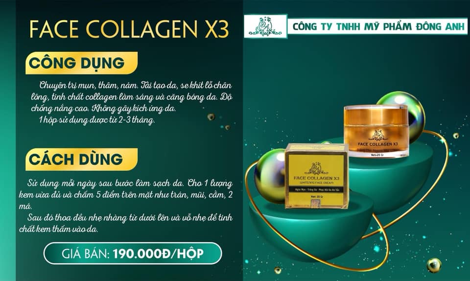 Kem face Collagen x3 là gì? Ai sản xuất? Có gì hot?