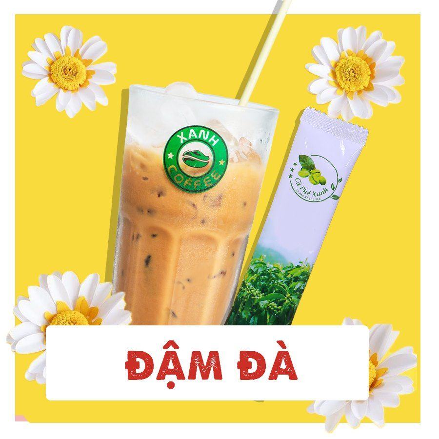 Khởi động ngày dài làm việc cùng cà phê xanh thêm đá nhé cả nhà!!!