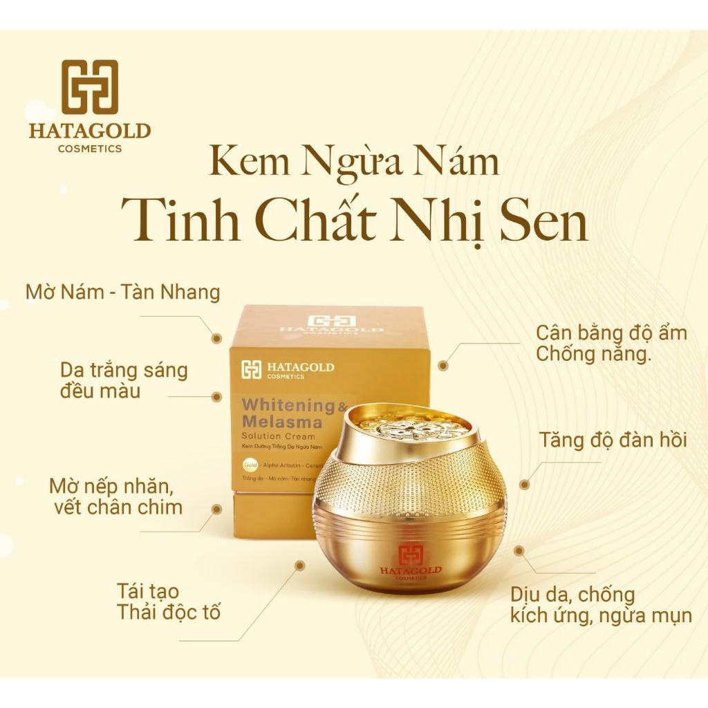 Tại sao nên sử dụng kem nám Hatagold