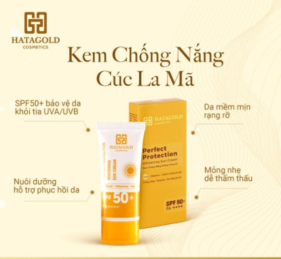 Ra mắt dòng kem chống nắng Hatagold thế hệ mới