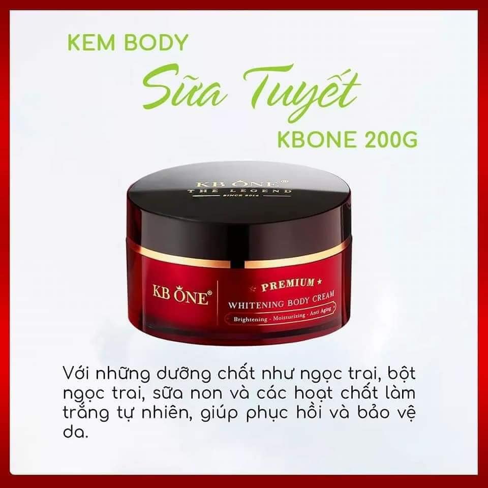 Lấy lại tự tin sau 4 tuần với làn da mịn màng và rạng rỡ cùng body sữa tuyết Kbone