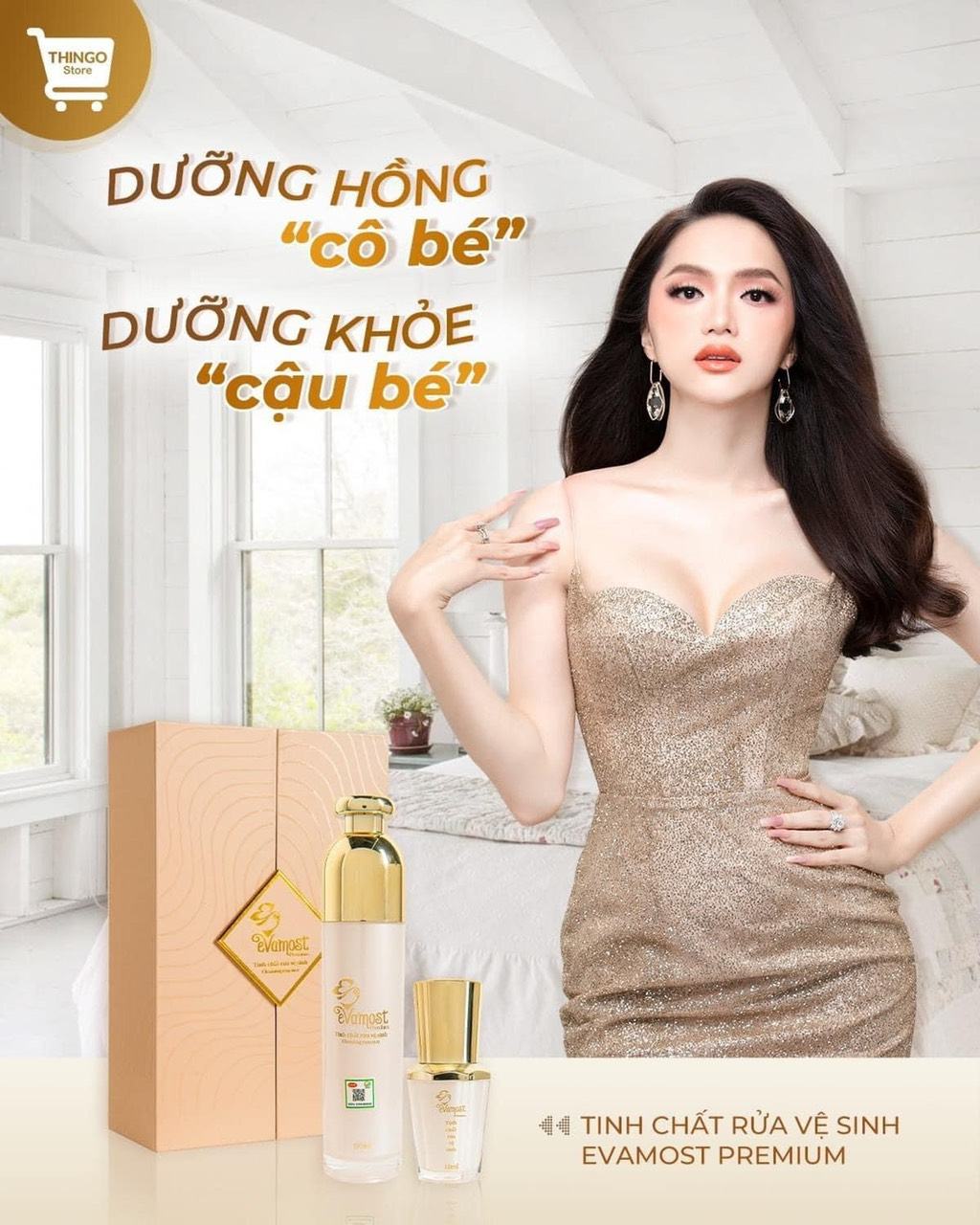 Ra mắt tinh chất rửa vệ sinh Evamost Premium tinh chất lửa tình
