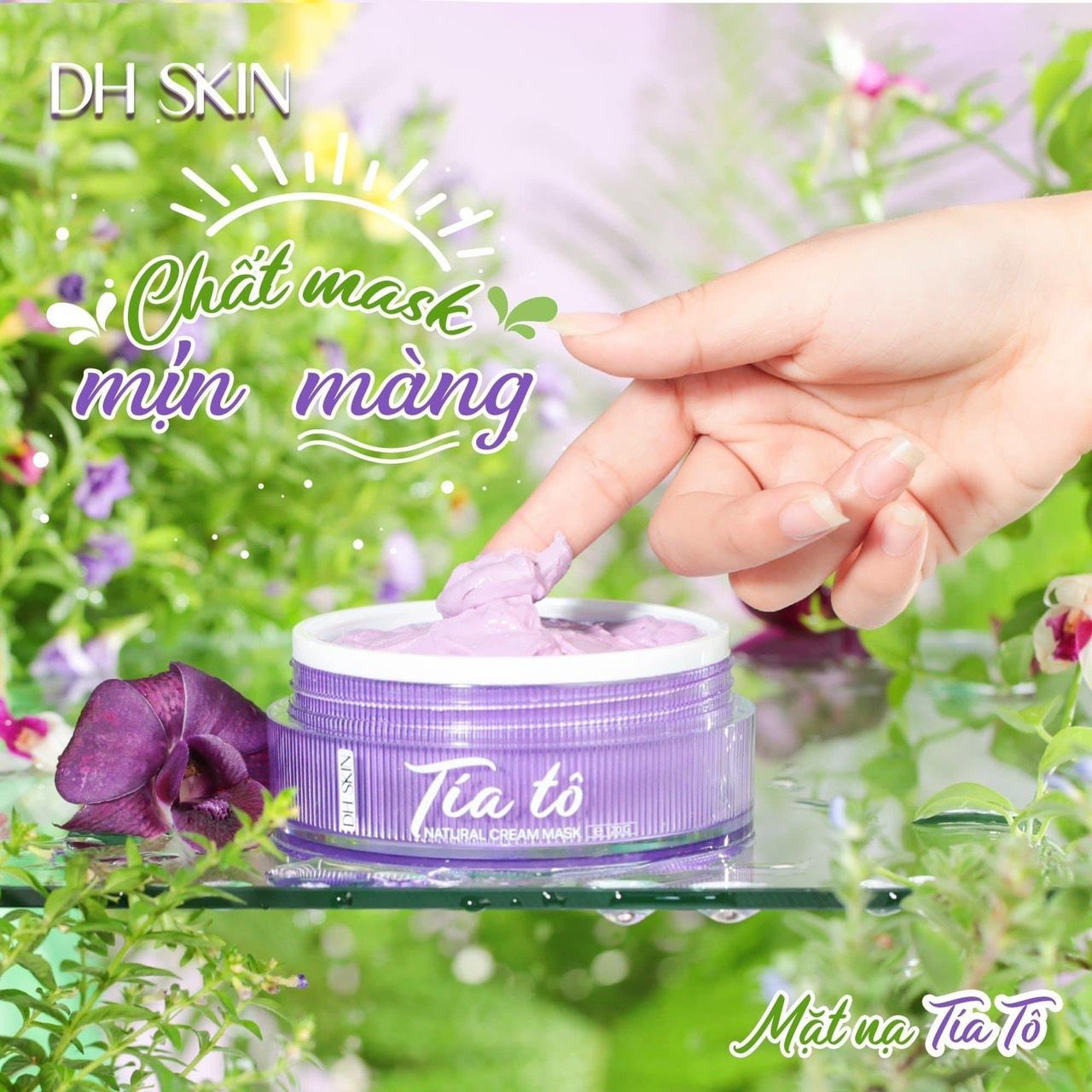 Mặt Na Tía Tô không làm bạn thất vọng