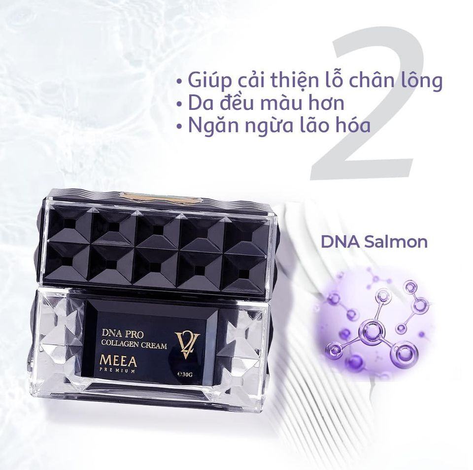 COMBO NÂNG DA SĂN CHẮC & TÁI TẠO THANH XUÂN - Face serum Collagen Cá Hồi DNA Pro V2 Meea Origin
