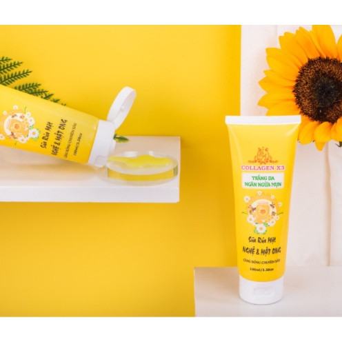 SỮA RỬA MẶT NGHỆ MẬT ONG COLLAGEN X3