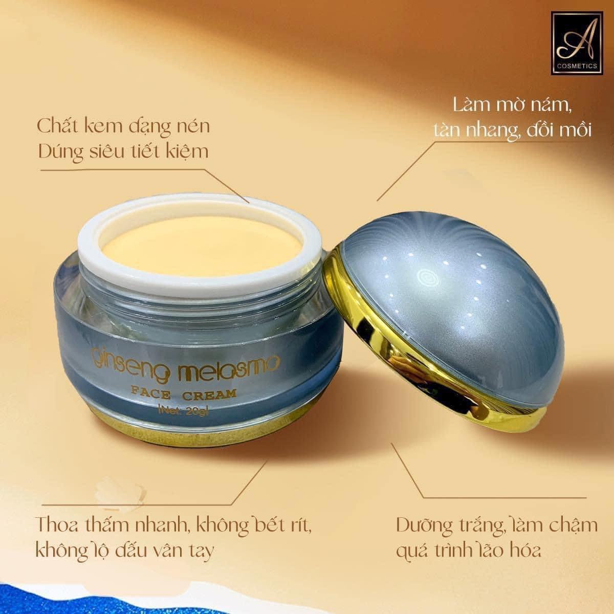 Kem Face Nám Nhân Sâm Ginseng Melasma- A Cosmetics