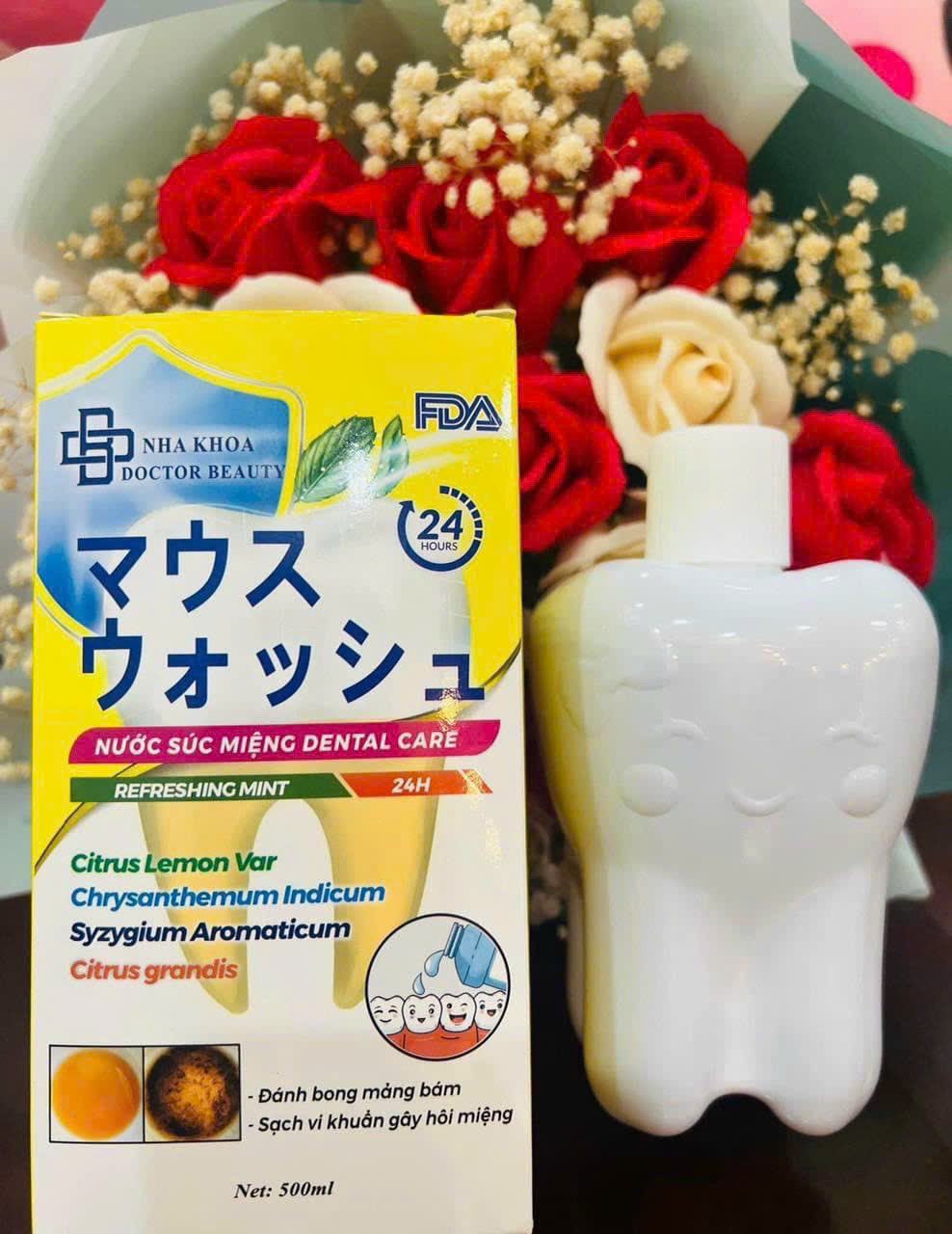 Ngại giao tiếp thiếu tự tin Thì dùng ngay Nước Xúc Miệng Nha Khoa Dental Care