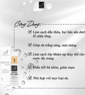 Detox bọt biển - A Cosmetics.