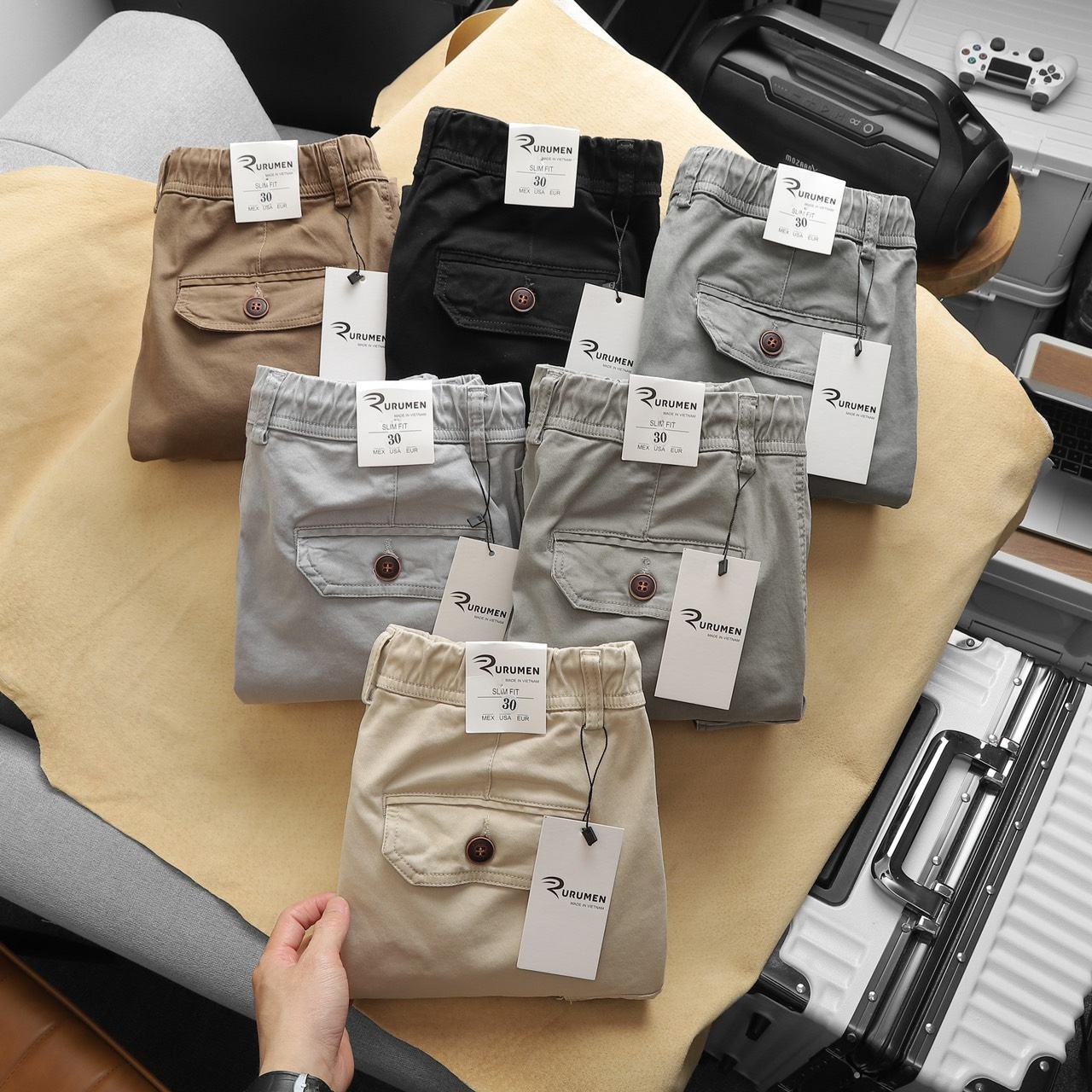 Sỉ 145k, kaki co giãn, size 30-36