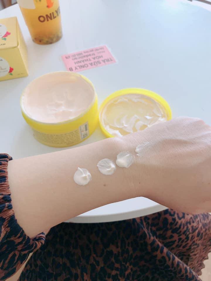 Trắng nhanh - không bắt nắng - chỉ có thể là Kem body Collagen x3