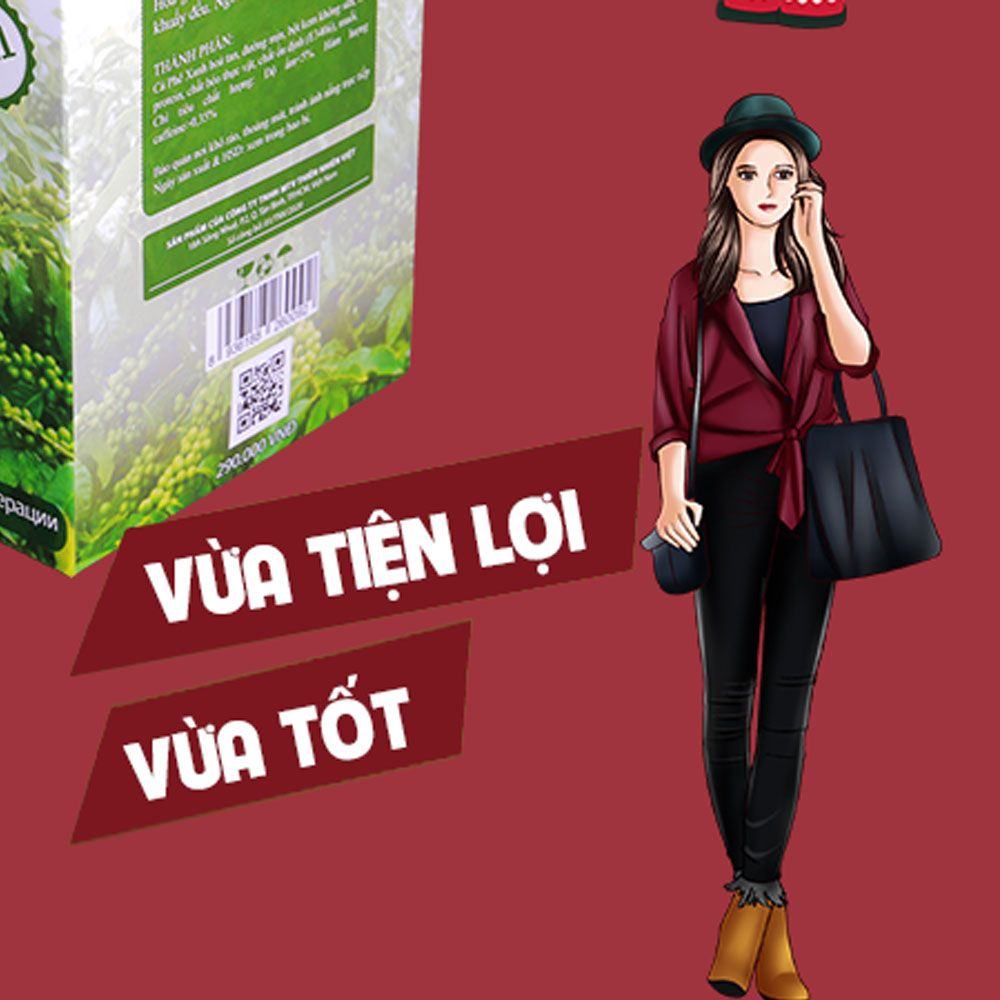 Giữ mãi thanh xuân với vóc dáng thon gọn cùng cà phê Xanh