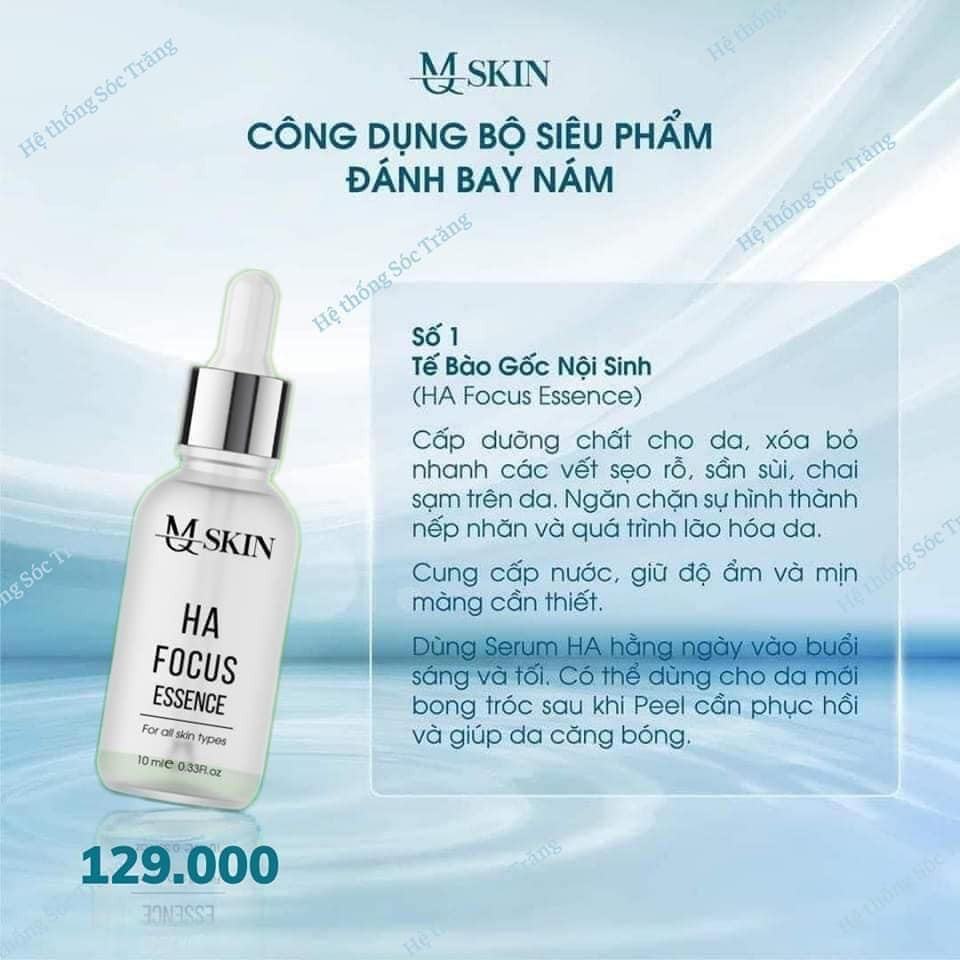 Serum Dưỡng Trắng Da HA Focus Essence MQ Skin 10ml