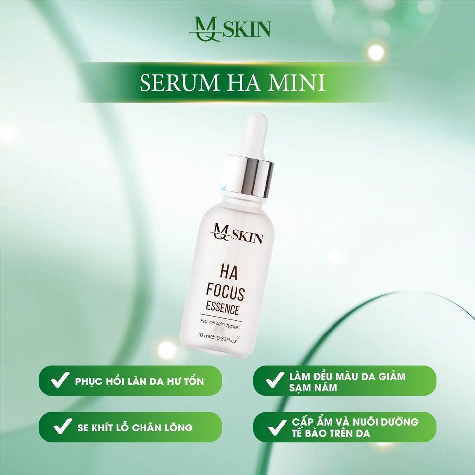 Serum Dưỡng Trắng Da HA Focus Essence MQ Skin 10ml