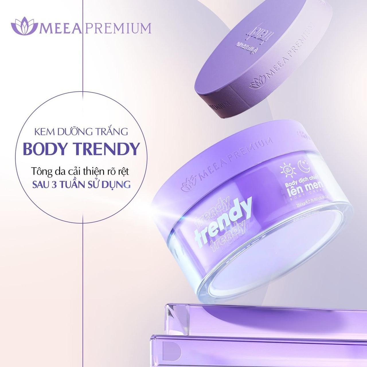 Trendy Tím đã xài qua nhiều loại kem dưỡng nhưng không trắng nổi thì đây sẽ là chân ái à nha