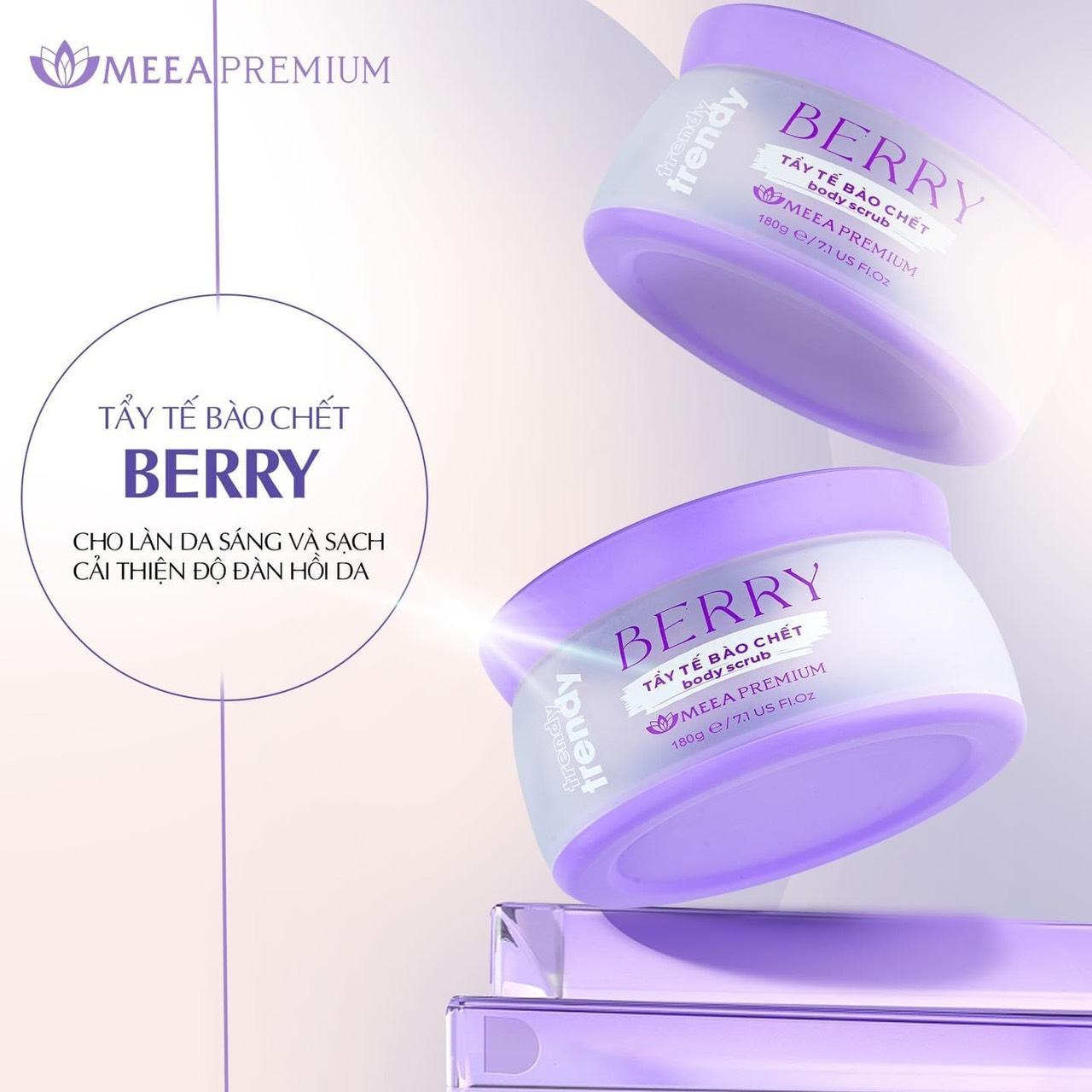 Tẩy Tế Bào Chết Berry hoàn toàn dễ chịu với da