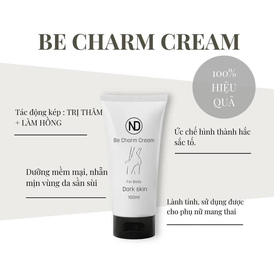 Kem Giảm Thâm Be Charm Cream Mờ Thâm Body Cream 6 in 1 giải cứu chiếc mông thâm sạm