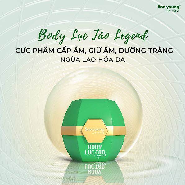 Kem Dưỡng Body Lục Tảo Legend
