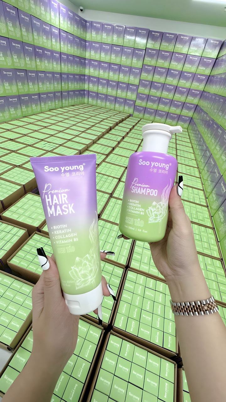 Bộ chăm sóc tóc Sen Tảo cụm từ HOT nhất hiện tại Phủ sóng rần rần Top Top