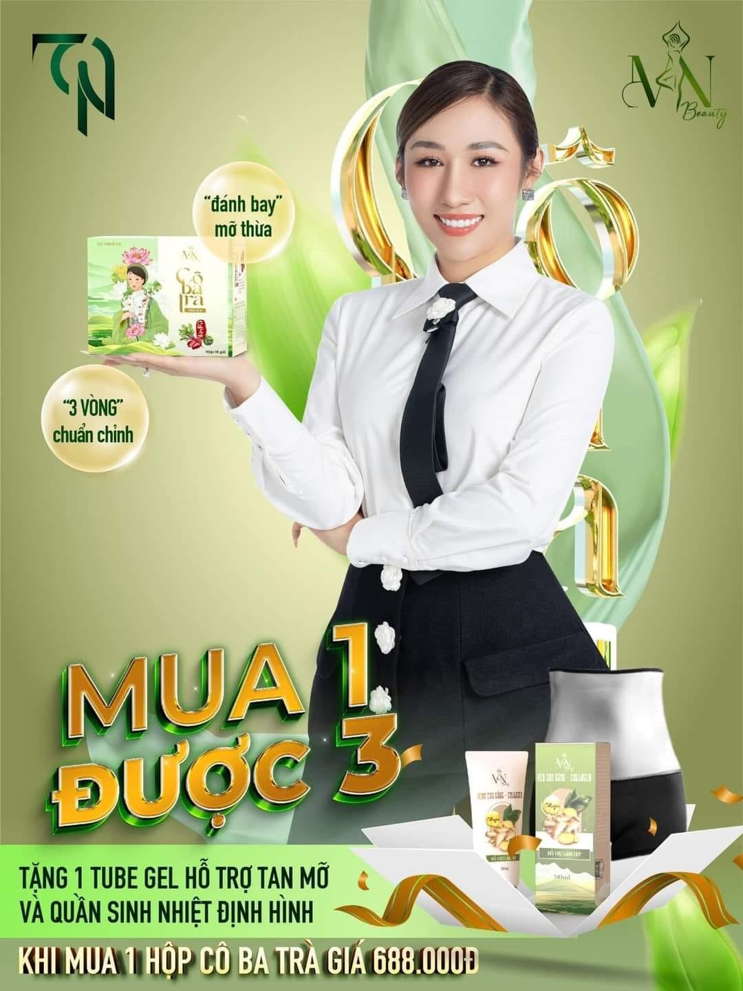 Ra mắt sản phẩm mới trà "Cô Ba Trà" giảm mỡ