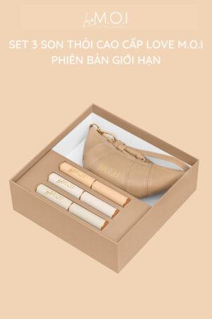 Set 3 Son Thỏi Cao Cấp Love M.O.I Phiên Bản Giới Hạn