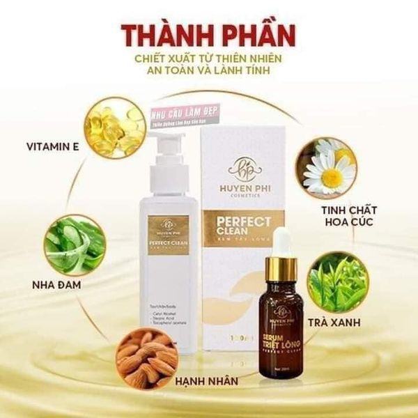Kem tẩy lông Huyền Phi