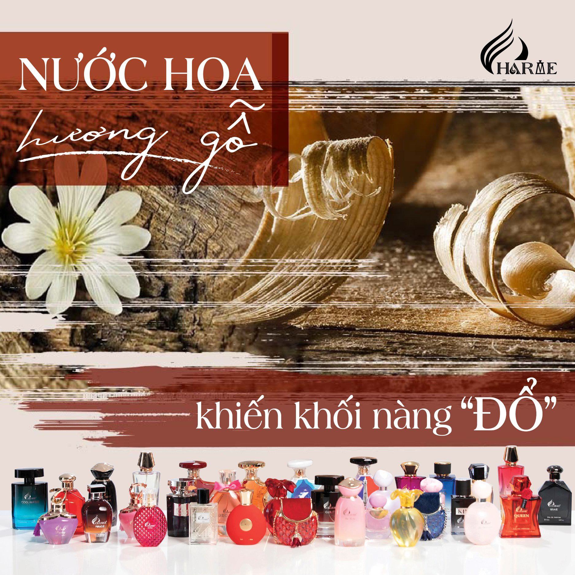 Cá tính với nước hoa hương gỗ dành cho nam giới