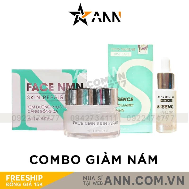 Combo Kem Face và Serum Tinh Chất Соlаɡеп Peptide Eros Skinlab - CBFACEEROS