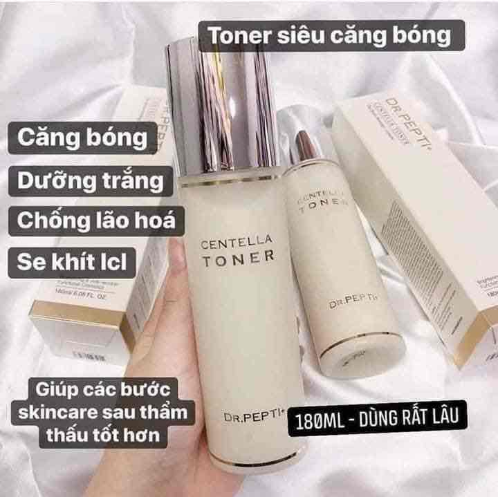 Bộ 3 về bao nhiêu cũng hết Toner pepti - Retinol k lady care - Serum b5 prettyskin