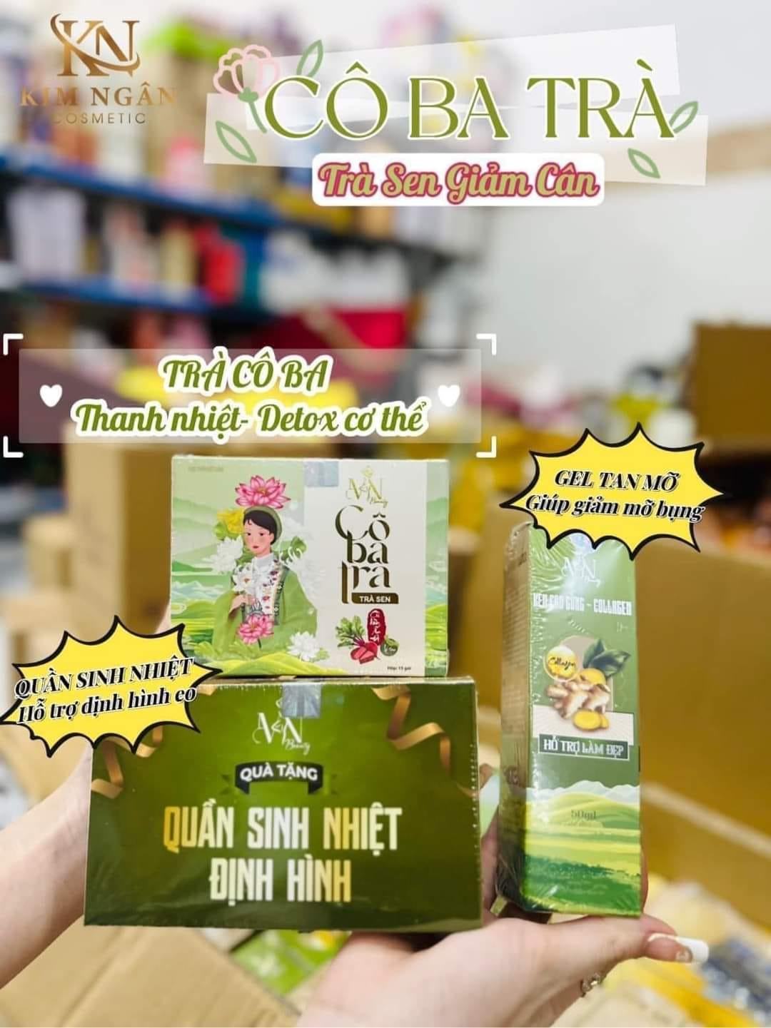Trà Sen Giảm Mỡ Cô Ba Trà TN Mỹ Phẩm Đông Anh