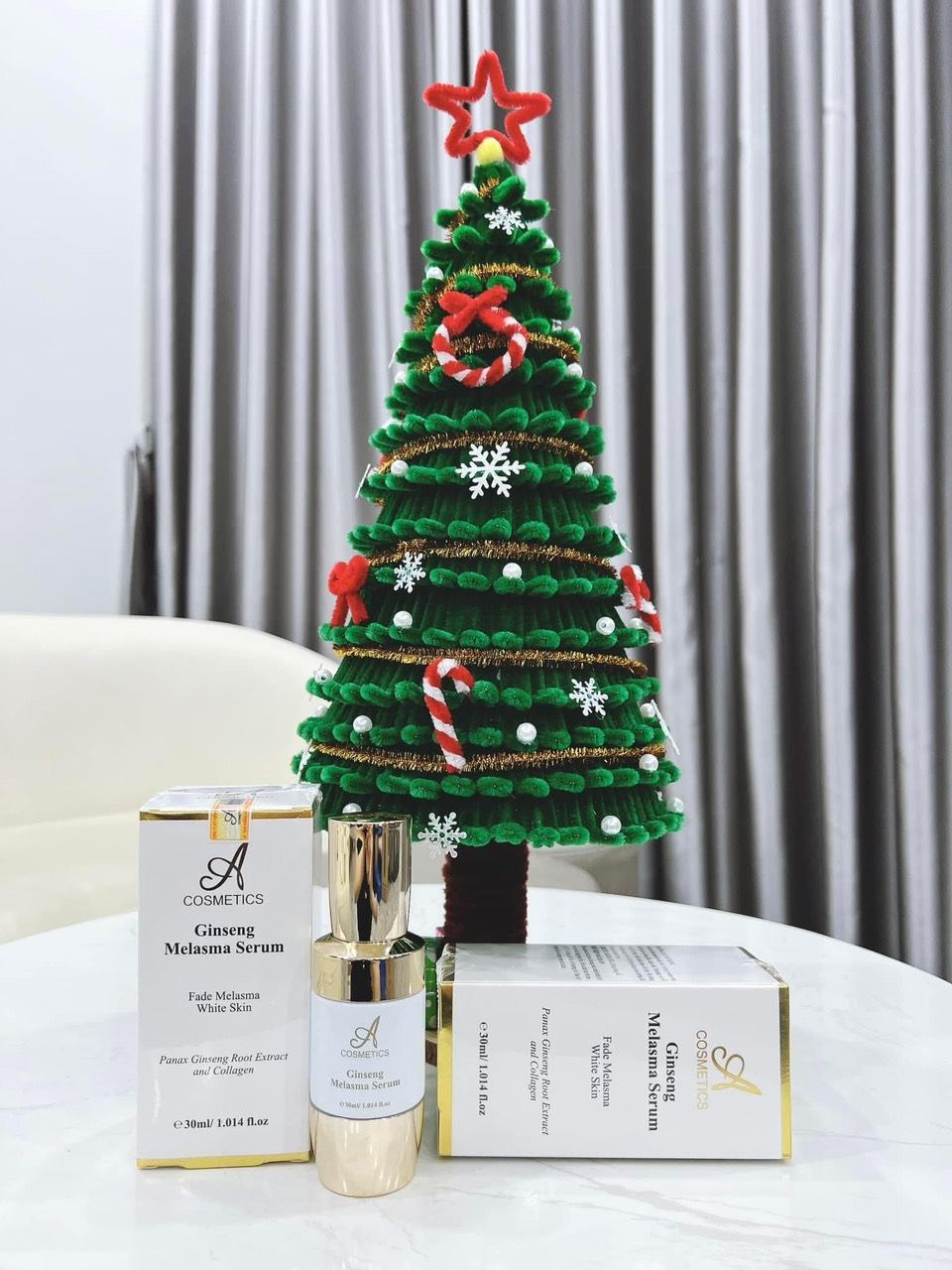 Thả nhẹ một chiếc Serum dưỡng trắng mờ thâm nám